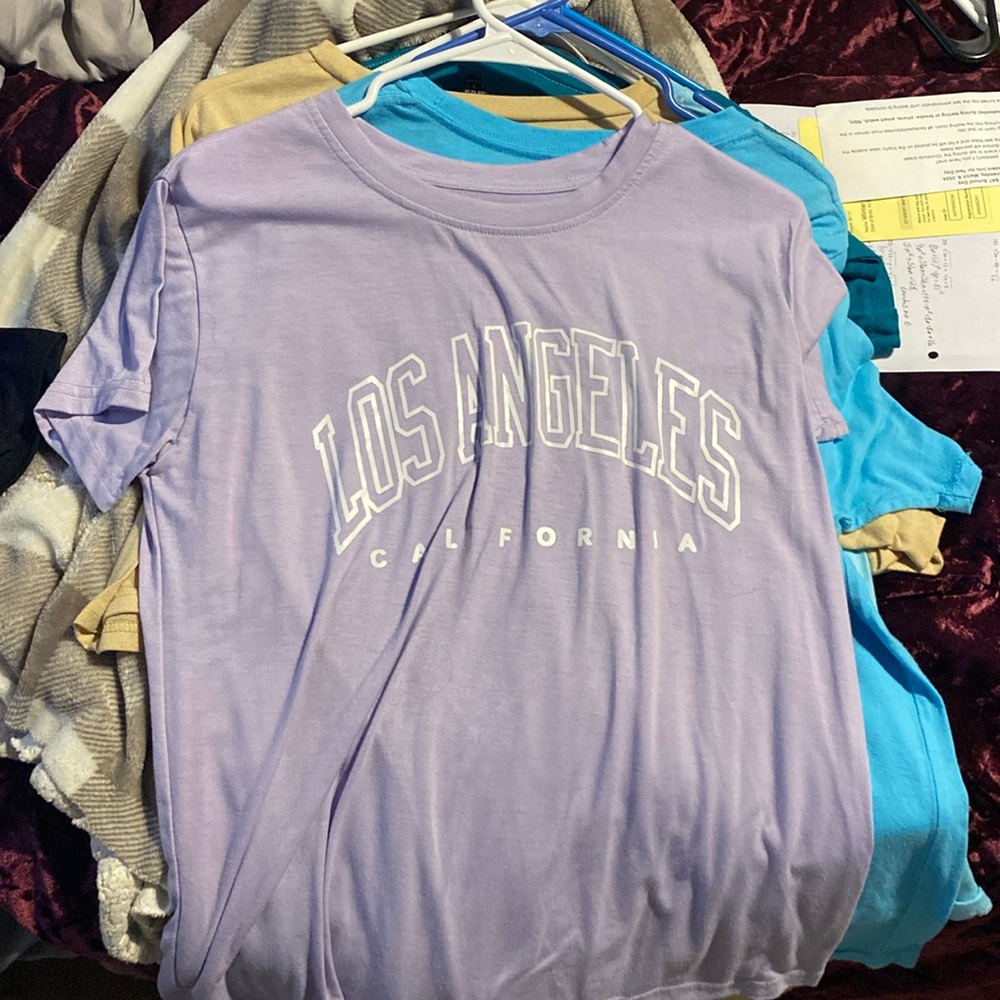 Purple shirt